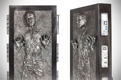 han solo carbonite|Han Solo Carbonite Life Cast 